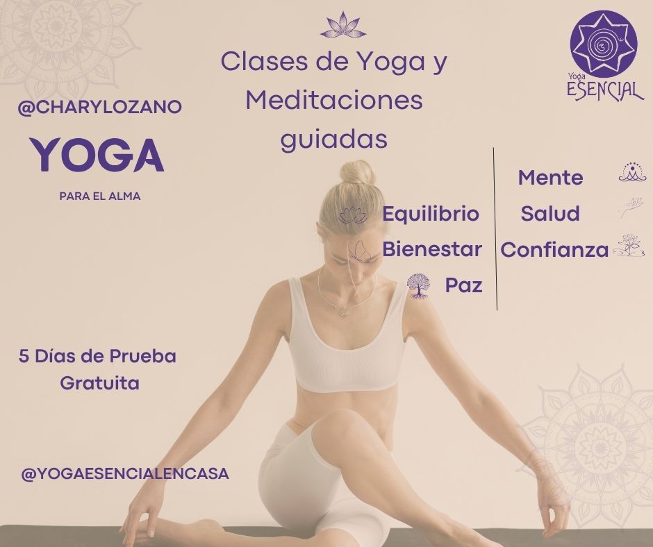 ESCUELA DE YOGA ONLINE CON CHARY LOZANO