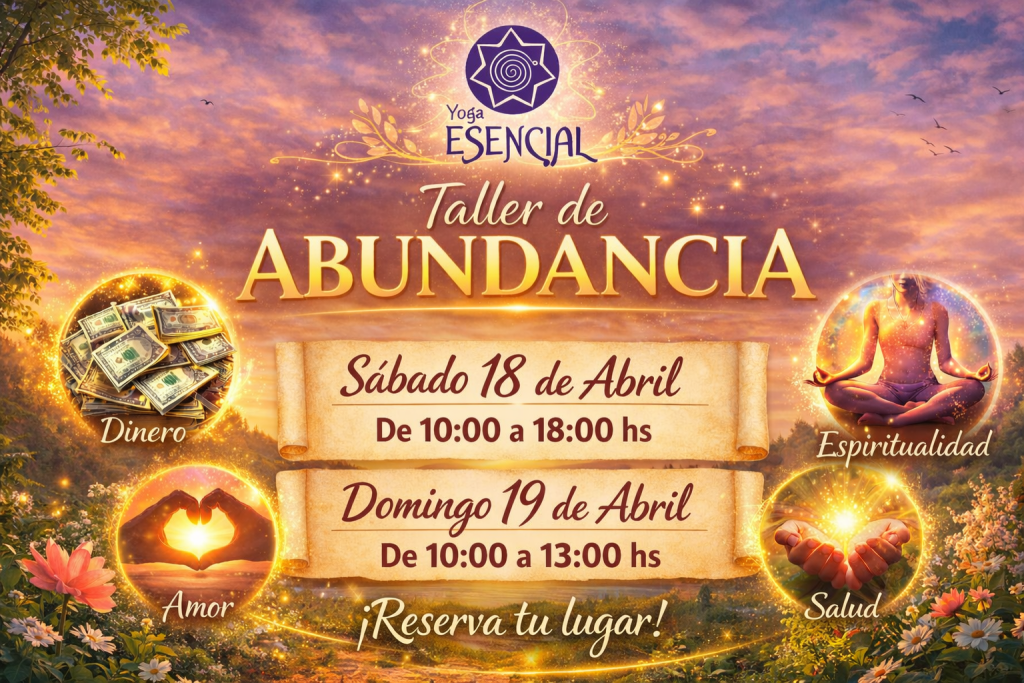 En este Taller de Abundancia exploraremos cómo desbloquear patrones internos y alinearnos con una forma más natural de recibir lo bueno que la vida quiere ofrecernos.
Un espacio para recordar que merecemos vivir con más plenitud, bienestar y prosperidad en todos los aspectos de la vida.